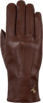 Schwartz & von Halen Leren Handschoenen voor Heren James (bruin) - schapenleren handschoenen met wol/cashmere voering & touchscreen-functie Premium Handschoenen Designed in Amsterd
