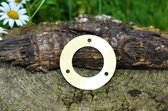 Vogelhuisje invliegplaatje - bescherming tegen roofdieren- nestkast - koolmees - bol.com