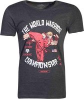 WORLD WARRIOR STREET FIGHTER  MEN,S T-SHIRT M