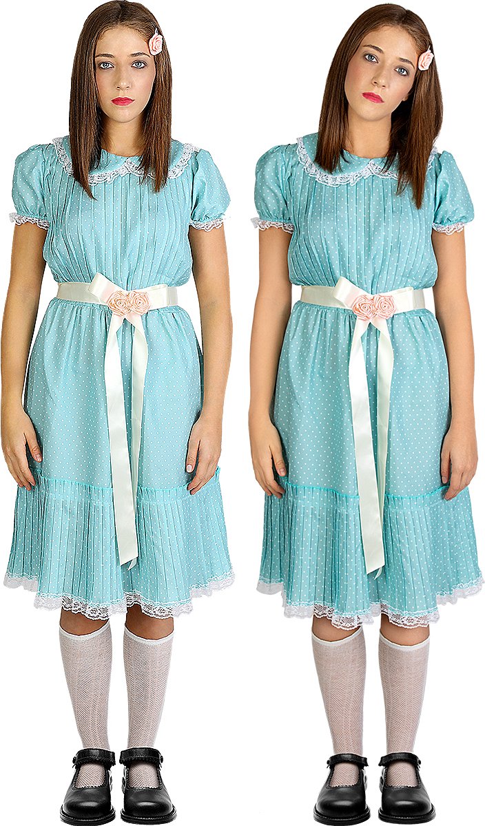 FUNIDELIA Meisje uit The Shining Kostuum voor vrouwen - Maat: XL