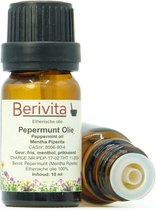 Berivita - Pepermuntolie 100% 10ml - Etherische Pepermunt Olie van Muntplant
