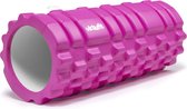 Foam Roller - VirtuFit  Grid Massage Roller - 33 cm - Roze