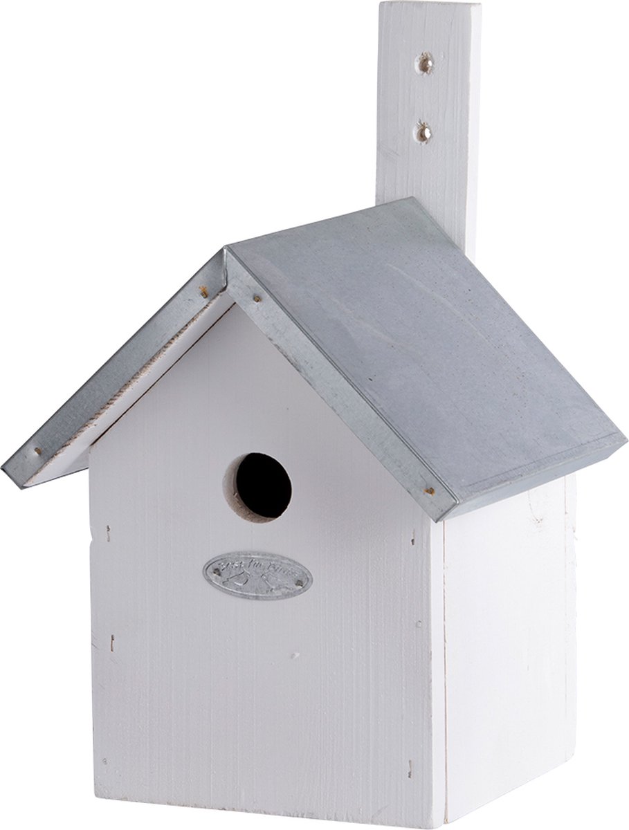 Esschert nestkast pimpelmees - wit - 1 st