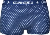 Meisjes boxershorts Gianvaglia 3 pack stippel donkerblauw 110/122