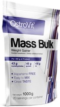 Mass Gainer - Mass Bulk 1000g OstroVit - Banaan Aardbei