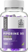 Supplementen - Piperine VEGAN 100 Capsules OstroVit + Pill Box
