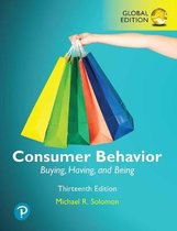 Consumer Behavior: Buying, Having, and Being, Global Edition