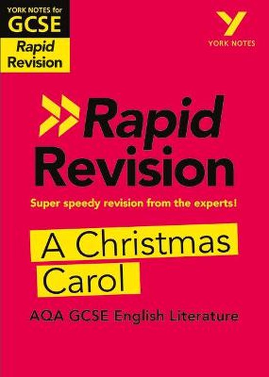 York Notes for AQA GCSE (9-1) Rapid Revision: A Christmas Carol  9781292270883  Lyn  bol.com