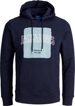 Jack & Jones Sweat Hoodie Artist Navy (Maat: 5XL)