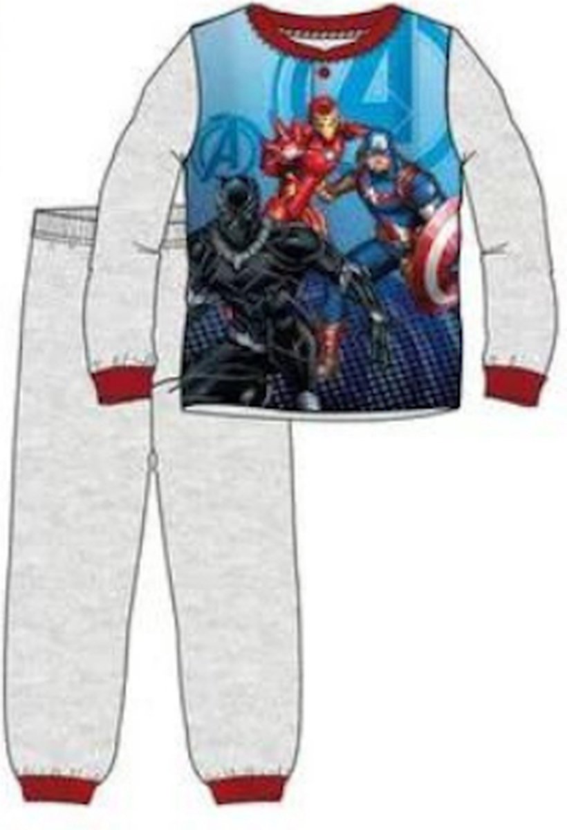 Marvel Avengers - Pyjama in Giftbox - Grijs - Maat 128