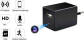 Teceye - Verborgen camera - Spy camera - Spy camera met USB Lader - + 32GB SD kaart - Met Geluid