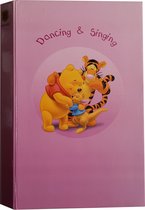 Foto flip album Winnie the Pooh Roze Henzo