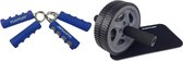 Tunturi - Fitness Set - Knijphalters 2 stuks - Trainingswiel