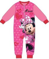 Minnie Mouse onesie / pyjama - maat 98 - onesies huispak - roze