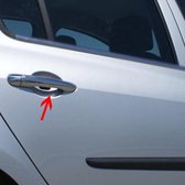 Chrome Deurhendels cover set deurontgrendelingshendel Voor Renault Clio III HB-SW 2006-2011 4st