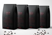 Kalo Koffie - 4-Pack Milano Espresso- Exclusieve koffie - Vers gebrand - 100% Arabica Koffiebonen - (4x1kg)