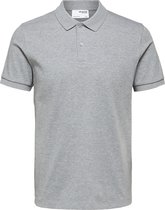 SELECTED HOMME SLHPARIS SS POLO B NOOS Heren Poloshirt - Maat S