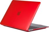 Apple MacBook Air 13 (2018-2020) Case - Mobigear - Glossy Serie - Hardcover - Rood - Apple MacBook Air 13 (2018-2020) Cover