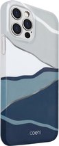 Uniq - iPhone 12 Pro Max, hoesje coehl ciel twilight blue, blauw