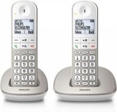 Philips Draadloze Telefoon XL4902S/24 (2pcs) - Huistelefoon - Gigaset - Met oplader - Telefoonhouder