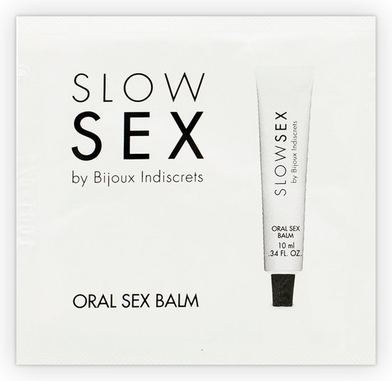 Slow Sex Slow Sex Boral Sex Balm Single Dose