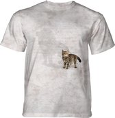 T-shirt Shadow of Power Cat White M