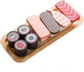 Rammelaartje Houten Sushi speelgoed set met magneetjes
