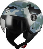 BHR 801 | vespa helm | camouflage grijs | maat XL