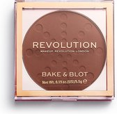 Makeup Revolution Bake & Blot Setting Powder - Deep Dark