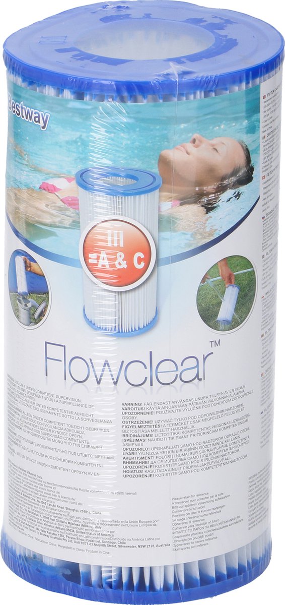 Bestway Filtercartridge type III