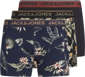 JACK&JONES ACCESSORIES JACFLOWER TRUNK 3 -PACK PS  Onderbroek - Maat EU4XL US2XL