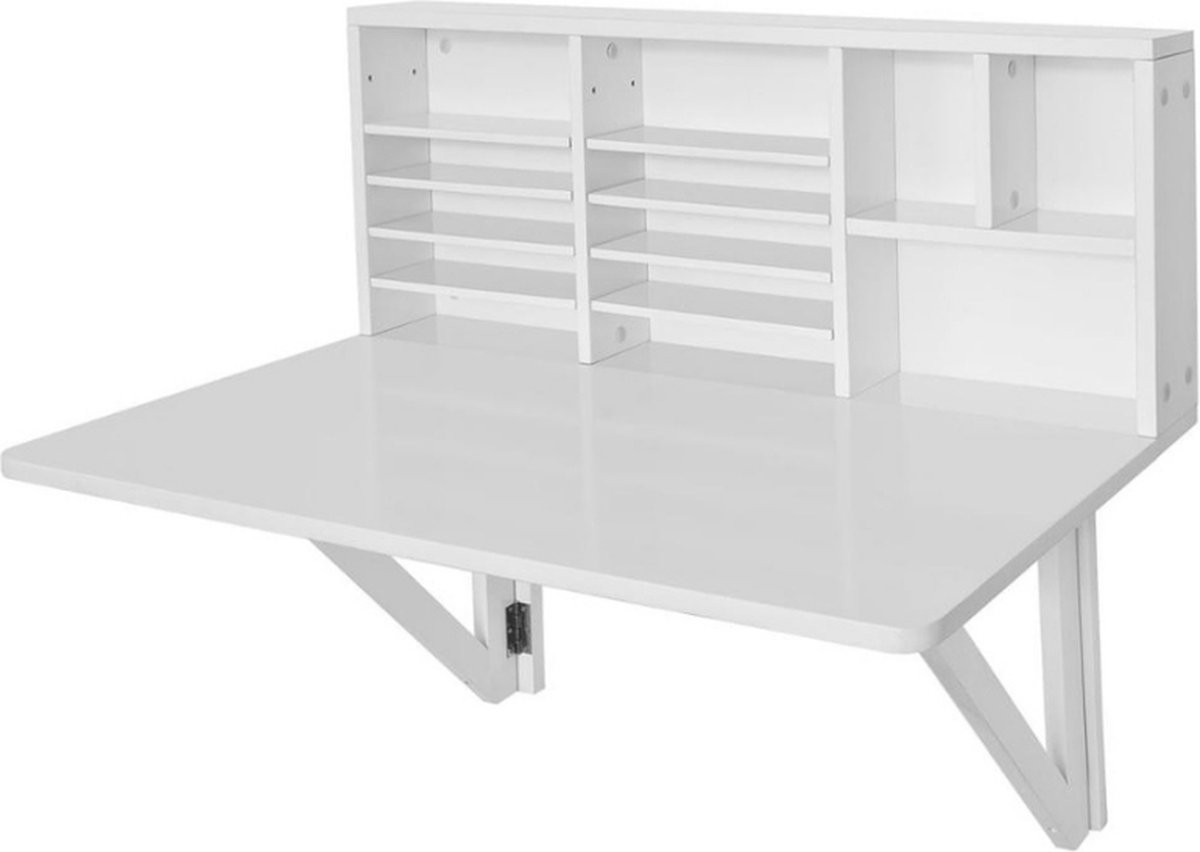Opklapbare Tafel - Keuken Tafel - Wandtafel - Murphy Opvouwbare Tafel - Aan de Muur... | bol