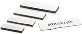 Magnetische etiketten wit (20mm x 120mm) 100 stuks