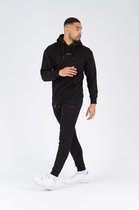 Quotrell - Fusa Hoodie - trui mannen - zwart/fuchia - maat XXL