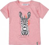 Dirkje - T-shirt - Zebra - Roze - Maat 56