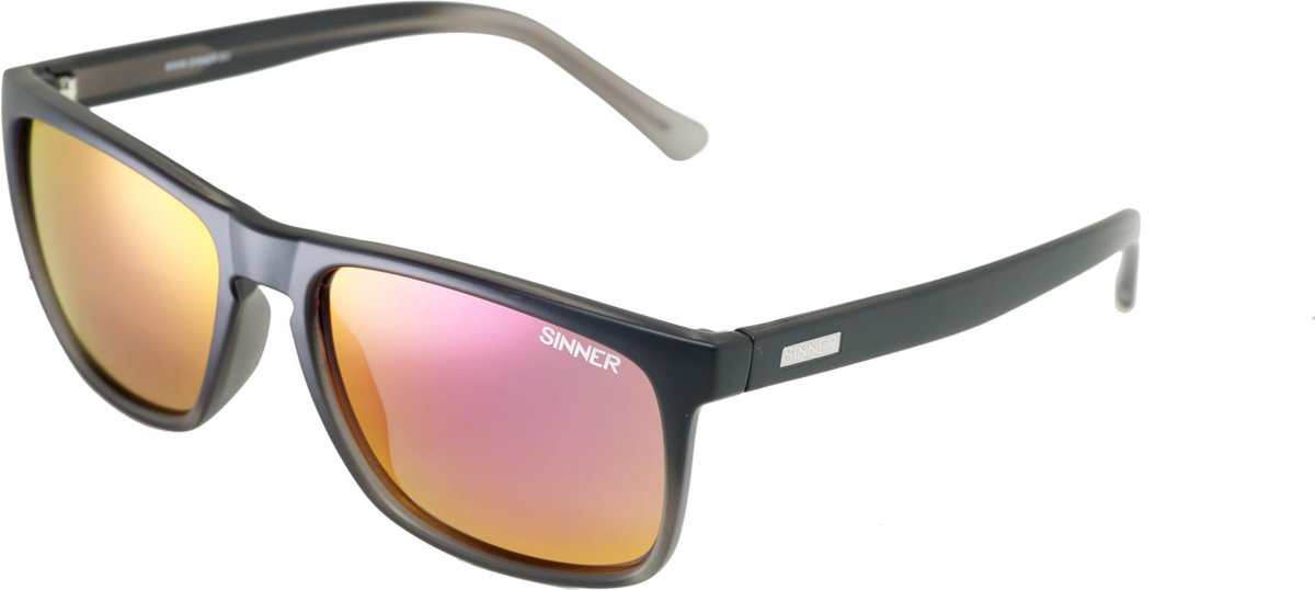 Sinner Oak SINTEC® Polarized - Zonnebril - Unisex - Zwart - SINNER