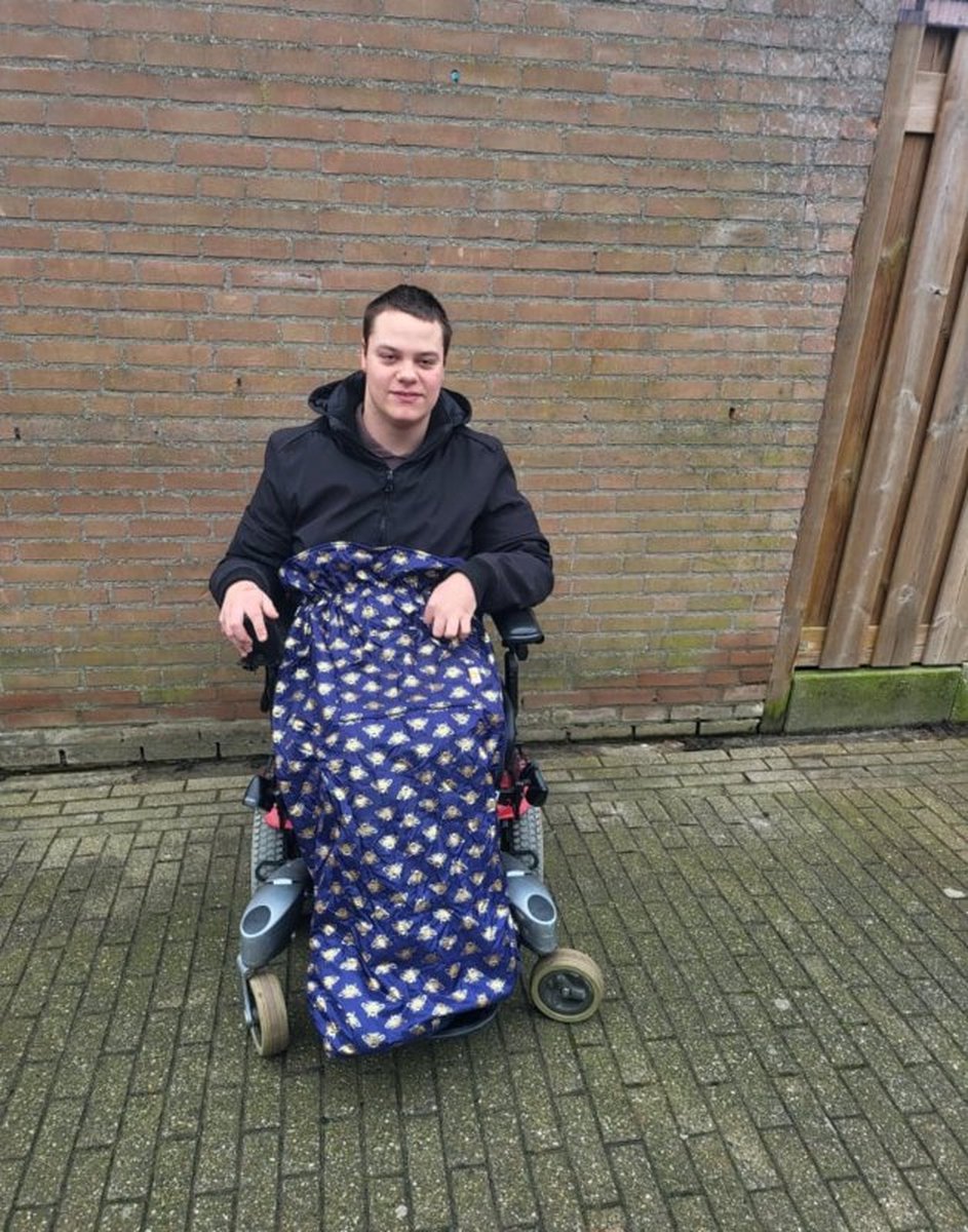 Goedkoopste Volwassen en kinder Cosy Goude bijtjes bijen voetenzak beenwarmer rolstoel scootmobiel en kinderwagen