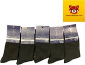 5 paar 90% Katoen Zwart 43-46 Sokken tokopoint.com
