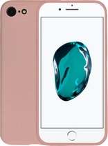 Smartphonica iPhone 7/8 siliconen hoesje - Zalm / Siliconen;TPU / Back Cover geschikt voor Apple iPhone 7;Apple iPhone 8