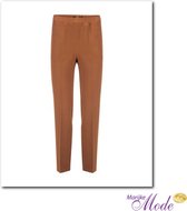 Sensia Mode pantalon modelnaam: Deva - klassiek model - korte lengte maat - Cognac- maat 46