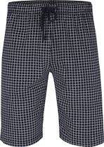 Ceceba heren pyjamabroek kort - donkerblauw met wit geruit - Maat: 7XL