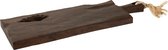 Snijplank | hout | bruin | 54.5x19x (h)3 cm