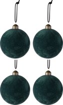 Doos | glas | groen | 10x10x (h)10 cm