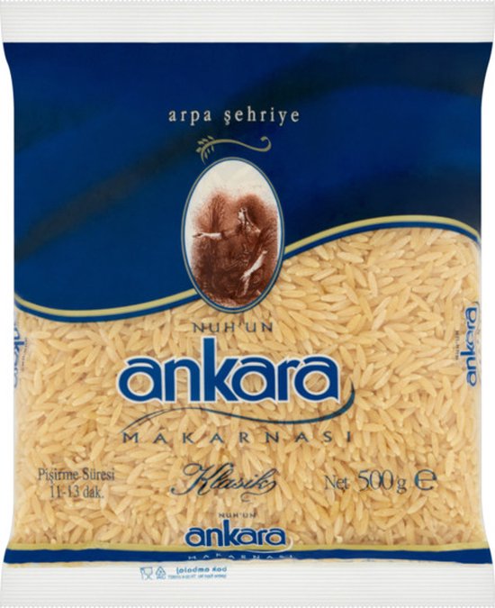 Ankara arpa şehriye makarnasi, gerstnoedels, 500g