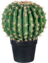 Cactus - Cactus+pot | polyester | groen | 25x25x (h)33 cm