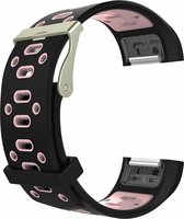 Fitbit charge 2 Sport bandje zwart - roze