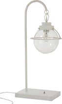 Lamp | glas | wit | 33x23.5x (h)70.5 cm