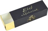 Ramadan - Suikerfeest - Eid Mubarak - Doosjes - Versiering - Decoratie - 10 stuks - Zwart