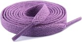 GBG Sneaker Veters 120CM - Lila - Laces - Licht Paars - Violet - Laces - Platte Veter