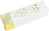 Ramadan - Suikerfeest - Eid Mubarak - Doosjes - Versiering - Decoratie - 10 stuks - Glans Wit
